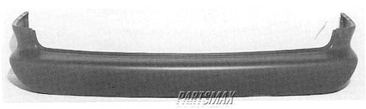 1100 | 1996-1998 CHRYSLER TOWN & COUNTRY Rear bumper cover w/long wheelbase; smooth finish | CH1100809|4797590