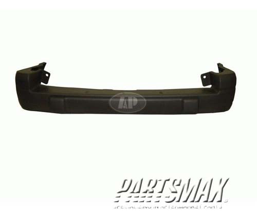 1100 | 1996-1998 JEEP GRAND CHEROKEE Rear bumper cover Grand Cherokee Laredo; textured gray | CH1100815|5DP65SS5