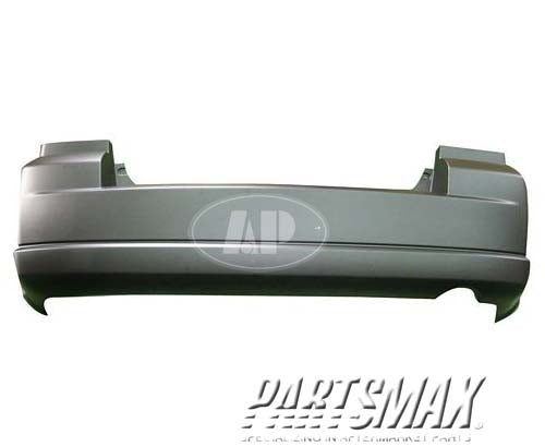 1100 | 2009-2012 DODGE CALIBER Rear bumper cover Code MCU; w/chrome exhaust tip; prime | CH1100866|1AM25TZZAE