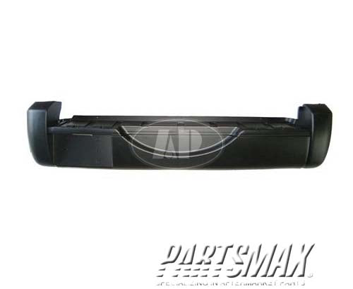 1100 | 2005-2007 JEEP LIBERTY Rear bumper cover code S2/GV/X8; accent color | CH1100878|5GJ58CD7AE