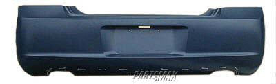 1100 | 2006-2006 DODGE CHARGER Rear bumper cover R/T|SE|SXT; prime | CH1100897|5030047AC