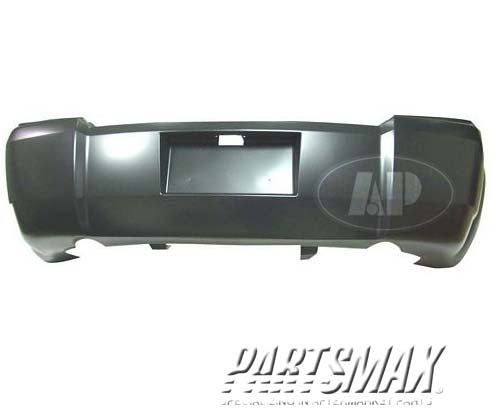 1100 | 2008-2010 DODGE AVENGER Rear bumper cover w/dual exhaust; primeT | CH1100900|68004623AB