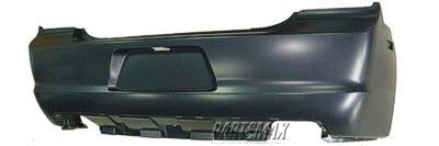 2430 | 2011-2014 DODGE CHARGER Rear bumper cover w/o Parking Sensor; prime | CH1100962|68092608AB