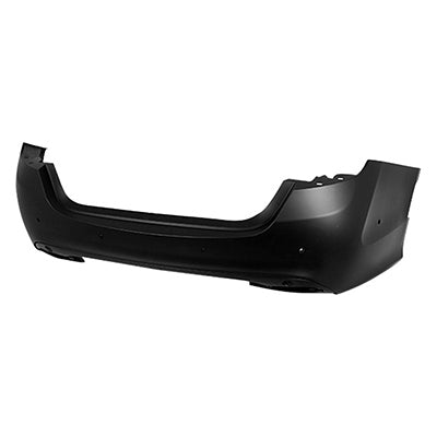2430 | 2015-2017 CHRYSLER 200 Rear bumper cover 2.4L; w/Park Assist; w/PPPA System; prime | CH1100992|5NH88TZZAD