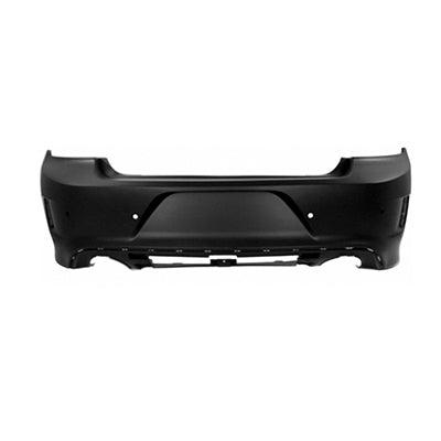 2430 | 2015-2022 DODGE CHARGER Rear bumper cover SRT|R/T SCAT PACK; w/Park Assist; prime | CH1100A10|5PP50TZZAD