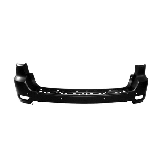 1100 | 2014-2021 JEEP GRAND CHEROKEE Rear bumper cover TRAILHAWK; w/o BLIS; w/o Adv Park Assist; w/Park Assist; prime | CH1100A25|68310167AA