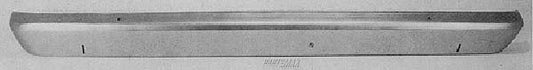 1102 | 1981-1983 PLYMOUTH PB150 Rear bumper face bar std; w/o impact strip; bright | CH1102140|4249553