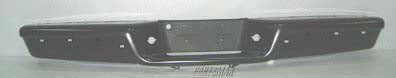 1102 | 1997-2001 DODGE DAKOTA Rear bumper face bar standard type; base model; includes step pad; black | CH1102335|5191820AA