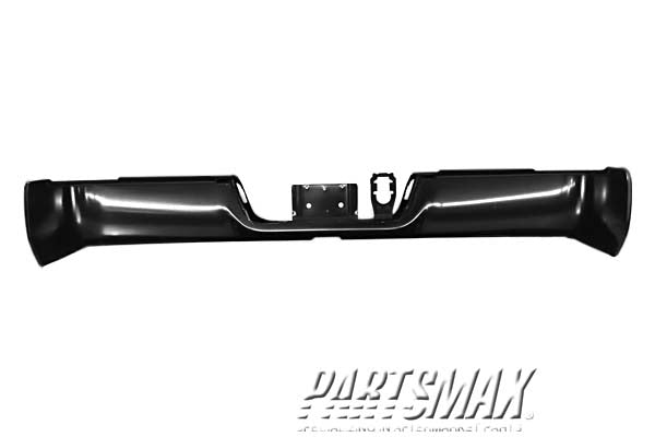 1102 | 2009-2010 DODGE RAM 1500 Rear bumper face bar w/o Dual Exhaust; w/o Parking Sensor; prime | CH1102369|68049746AB