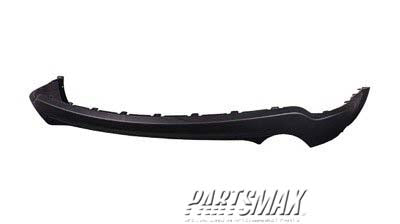 1195 | 2011-2021 JEEP GRAND CHEROKEE Rear bumper valance panel Single Exh; w/o Towing Pkg; Textured Black | CH1195101|68111467AA
