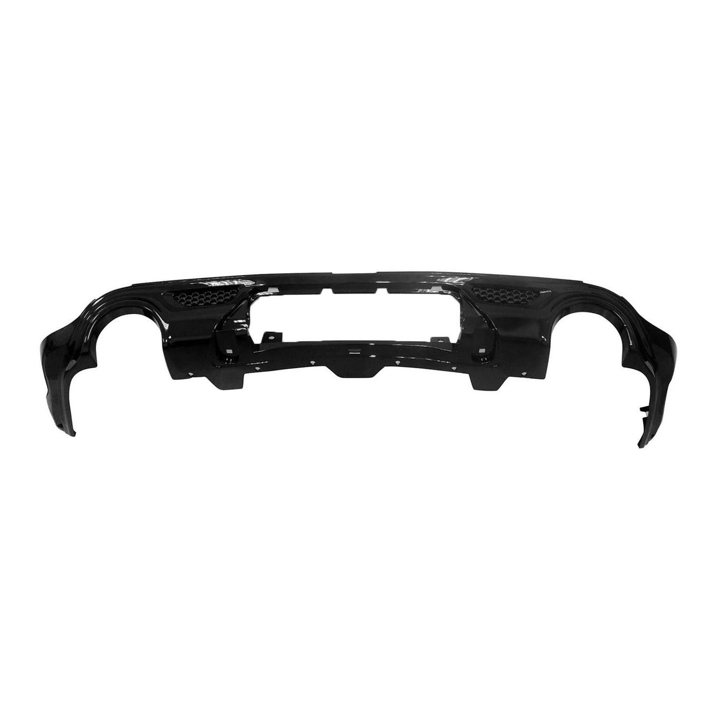 1195 | 2012-2021 JEEP GRAND CHEROKEE Rear bumper valance panel SRT|SRT8|TRACKHAWK; Single Exh; w/Towing Pkg | CH1195131|68157471AC