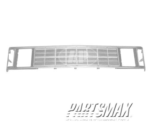 1200 | 1979-1980 DODGE B100 Grille assy w/rectangular headlamps | CH1200141|4249565