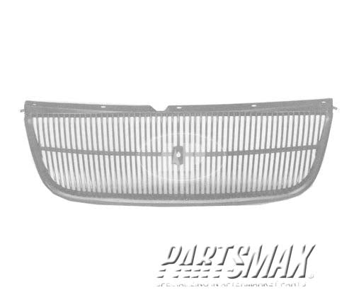 1200 | 1995-1998 CHRYSLER CIRRUS Grille assy w/o crosshair design; black - paint to match | CH1200191|5018350AA