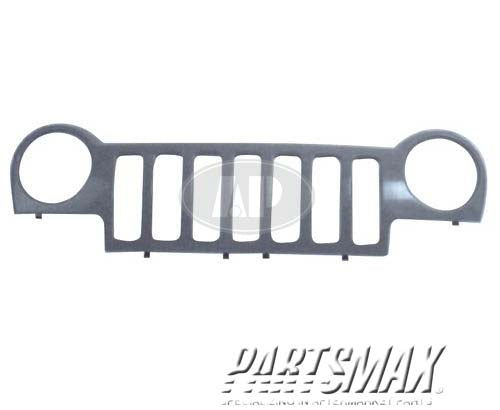 860 | 2002-2004 JEEP LIBERTY Grille assy w/o inserts; grille frame; prime | CH1200232|55156608AB