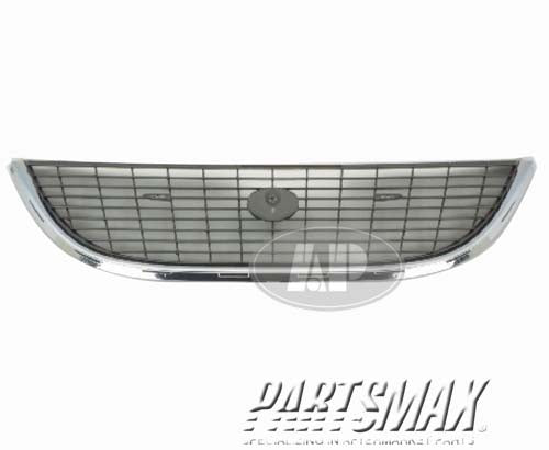 860 | 2001-2004 CHRYSLER TOWN & COUNTRY Grille assy matte dark gray; w/bright nolding | CH1200246|4857300AA