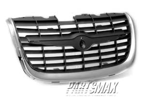 1200 | 1999-2000 CHRYSLER 300M Grille assy w/o emblem | CH1200249|4805107AC