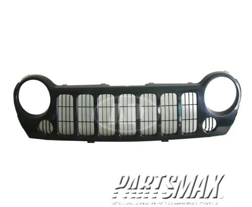 1200 | 2005-2007 JEEP LIBERTY Grille assy black; codeX8; w/o fog lamps;w/ sport model | CH1200290|5JJ85ZZZAF