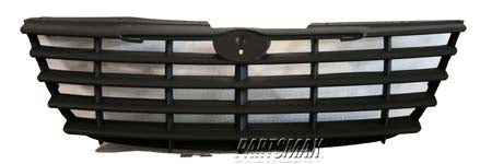 1200 | 2005-2007 CHRYSLER TOWN & COUNTRY Grille assy 113" WB | CH1200294|4857956AA