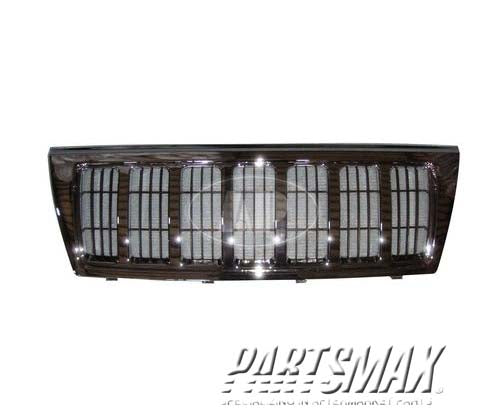 1200 | 2004-2004 JEEP GRAND CHEROKEE Grille assy limited model | CH1200298|XB92TSTAC