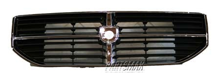 1200 | 2007-2012 DODGE CALIBER Grille assy black/bright | CH1200299|68043938AA