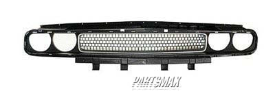 1200 | 2008-2014 DODGE CHALLENGER Grille assy Silver/Black | CH1200338|68043388AB-PFM