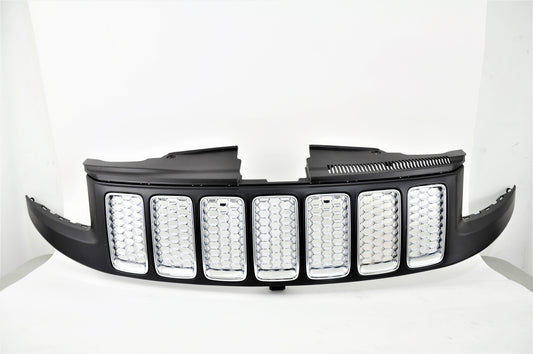1200 | 2014-2016 JEEP GRAND CHEROKEE Grille assy Louvered Style; Assy; PTM; see notes | CH1200382|5RM46TZZAA-PFM