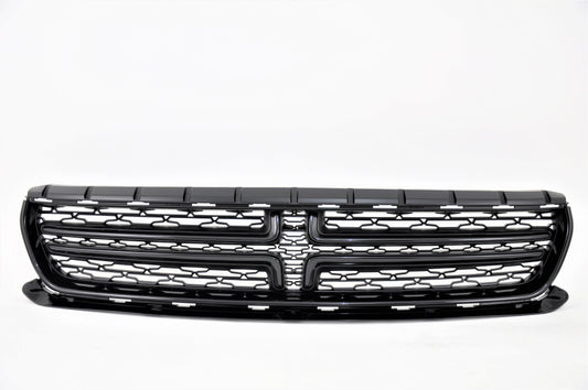 1200 | 2015-2022 DODGE CHARGER Grille assy w/o Hood Scoop; w/o Chrome; Gloss Black | CH1200388|5PP33DX8AB