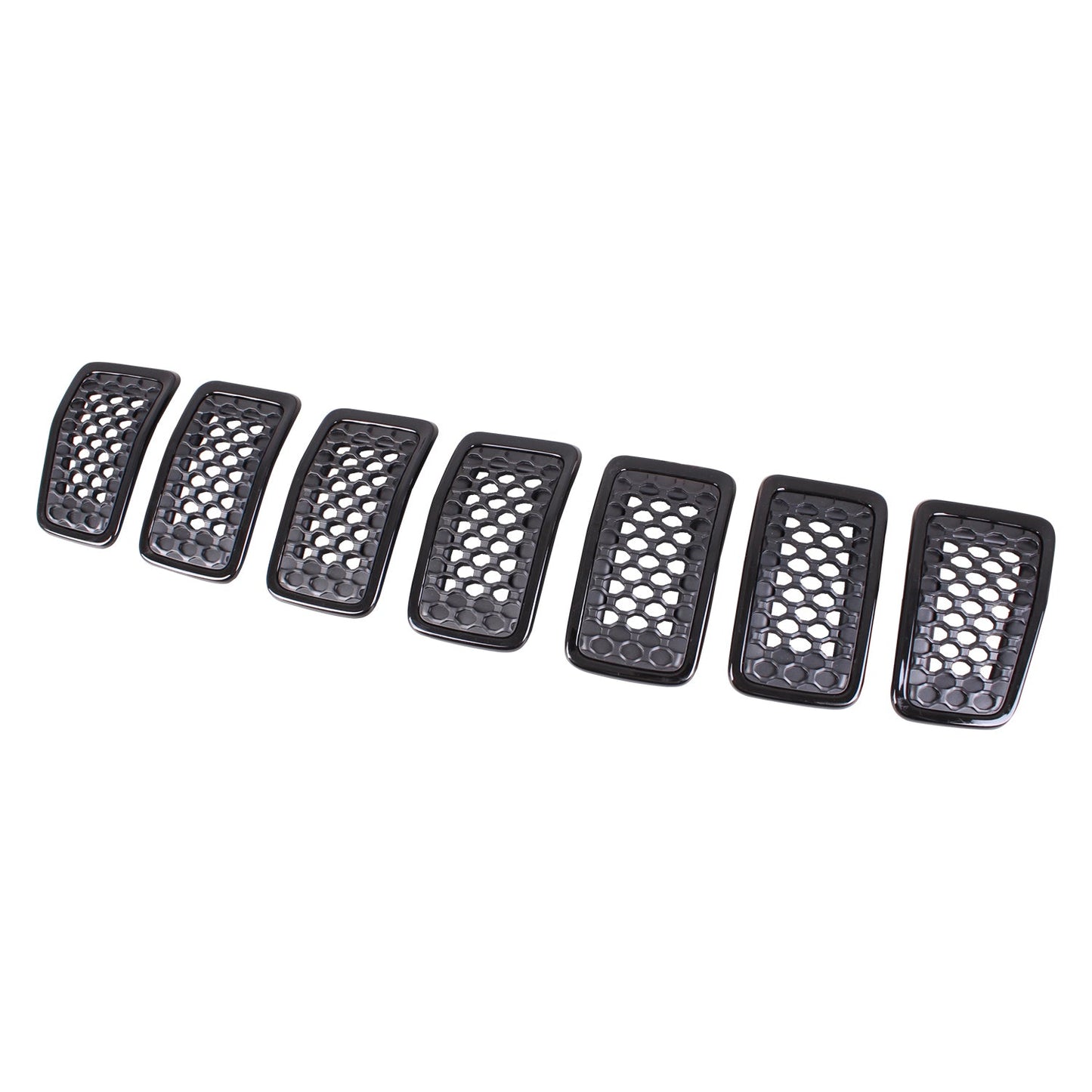 1200 | 2019-2021 JEEP CHEROKEE Grille assy LATITUDE|LATITUDE PLUS|LIMITED|OVERLAND|NORTH|SPORT; Code [MFS]; Dark Gray | CH1200414|6AZ88DX8AB