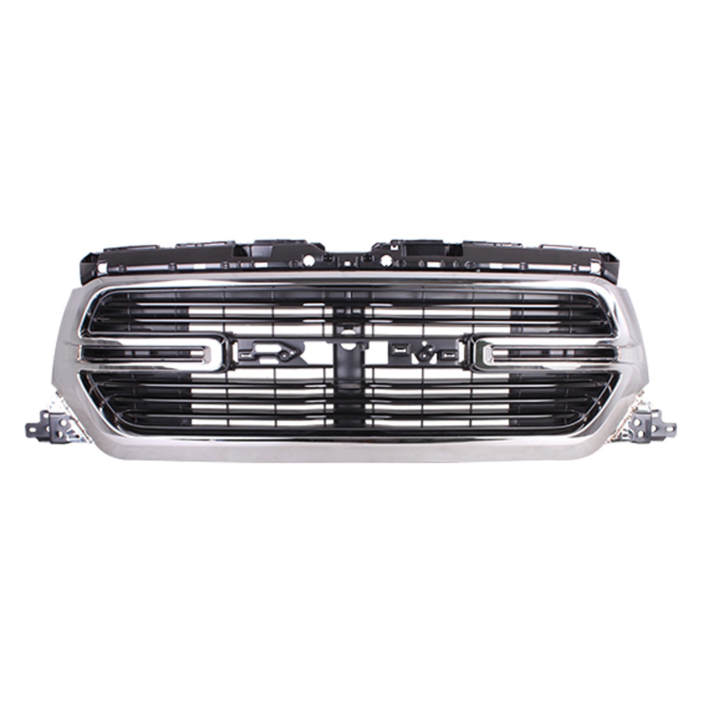 1200 | 2019-2020 RAM 1500 Grille assy w/o Surround View Camera; Black Chrome Surround; Code [MAJ] | CH1200428|68404863AF