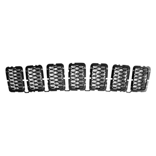 1201 | 2017-2021 JEEP GRAND CHEROKEE Grille filler TRAILHAWK; Inner Grille | CH1201111|68317863AA