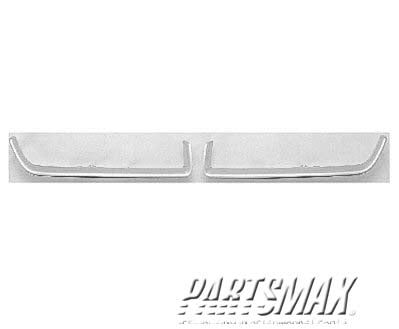 1202 | 2003-2005 DODGE NEON Grille surround upper; right side; w/bright; w/SX; w/ 2.0L | CH1202100|5303562AB