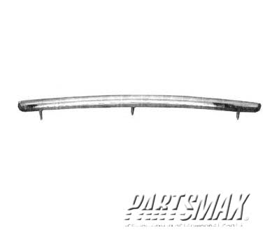 1210 | 1993-1995 CHRYSLER LEBARON Grille molding 2dr coupe/convertible; upper; bright | CH1210103|5263369