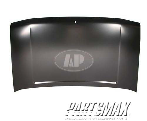 1230 | 1984-1990 PLYMOUTH VOYAGER Hood panel assy steel replacement type | CH1230106|4440416
