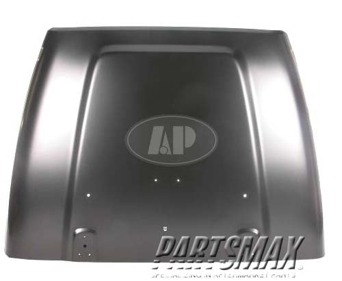 1230 | 1998-2000 JEEP WRANGLER Hood panel assy to 2/7/00; may require additional parts | CH1230205|55176594AE