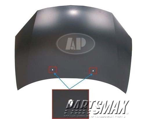 1230 | 2006-2006 DODGE STRATUS Hood panel assy Sedan | CH1230217|4814749AG