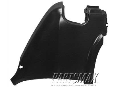 1241 | 1998-1998 DODGE B2500 RT Front fender assy w/o dogleg | CH1241237|55346552AD