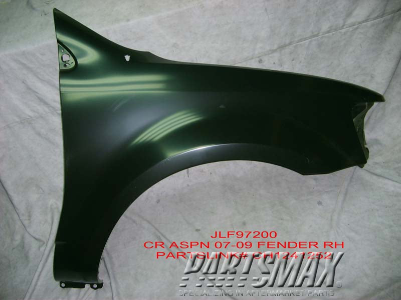 60 | 2007-2009 CHRYSLER ASPEN RT Front fender assy all | CH1241252|68003356AB