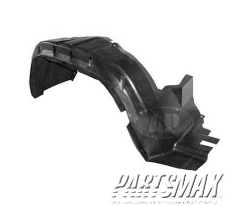 1249 | 1997-2001 JEEP CHEROKEE RT Front fender inner panel fender liner | CH1249105|55175896AE