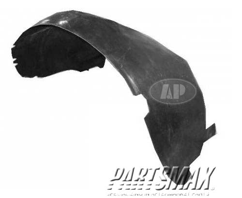 1249 | 2001-2003 CHRYSLER TOWN & COUNTRY RT Front fender inner panel fender liner | CH1249120|4857428AB