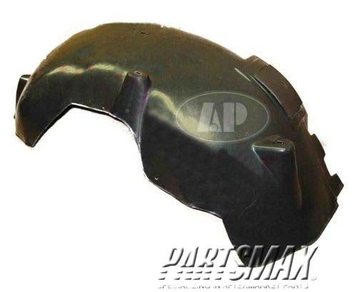 150 | 2004-2006 DODGE DURANGO LT Front fender splash shield all | CH1250123|55362505AE