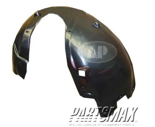 1250 | 2005-2008 CHRYSLER 300 LT Front fender splash shield plastic liner | CH1250128|5065503AC