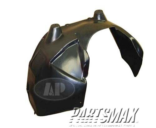 1251 | 2006-2010 JEEP COMMANDER RT Front fender splash shield all | CH1251129|55396462AC