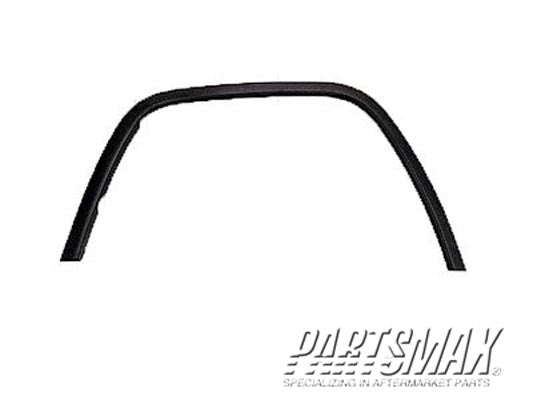 1290 | 2011-2015 JEEP GRAND CHEROKEE LT Front wheel opening molding LAREDO|LIMITED|OVERLAND | CH1290106|1MP39RXFAE