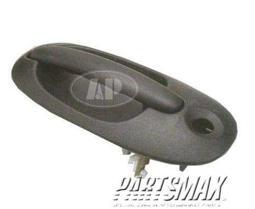 1310 | 1996-2000 CHRYSLER TOWN & COUNTRY LT Front door handle outer paint to match | CH1310109|QK03SBK