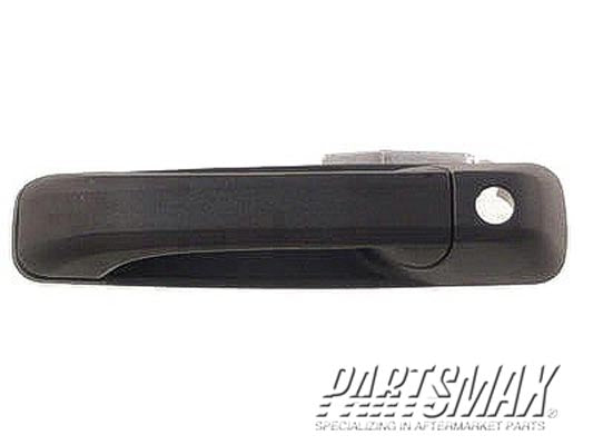 1310 | 2010-2010 DODGE RAM 3500 LT Front door handle outer w/Keyless Entry; Textured Black | CH1310160|55112383AE