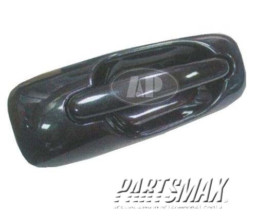 1690 | 2003-2007 DODGE CARAVAN RT Front door handle outer w/Keyless Entry; Code XR; PTM | CH1311133|WZ28AXRAA