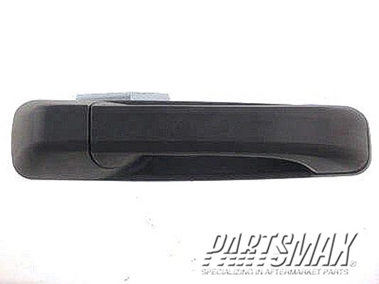 1311 | 2010-2010 DODGE RAM 3500 RT Front door handle outer w/Keyless Entry; Textured Black | CH1311160|55112384AE