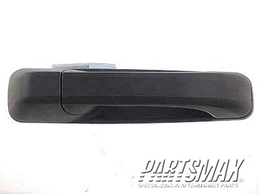 1311 | 2010-2010 DODGE RAM 3500 RT Rear door handle outer w/Keyless Entry; Textured Black | CH1311160|55112384AE