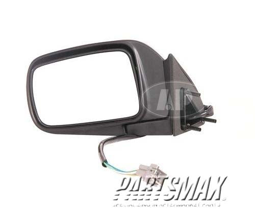 1320 | 1992-1995 CHRYSLER TOWN & COUNTRY LT Mirror outside rear view power remote; non-heated; black | CH1320112|4723154