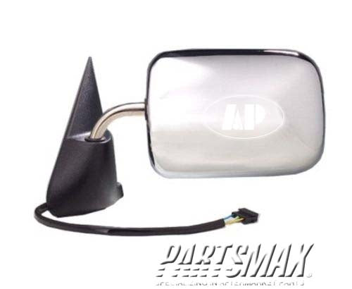 1320 | 1997-1997 DODGE RAM 2500 LT Mirror outside rear view power remote; bright | CH1320132|55076613